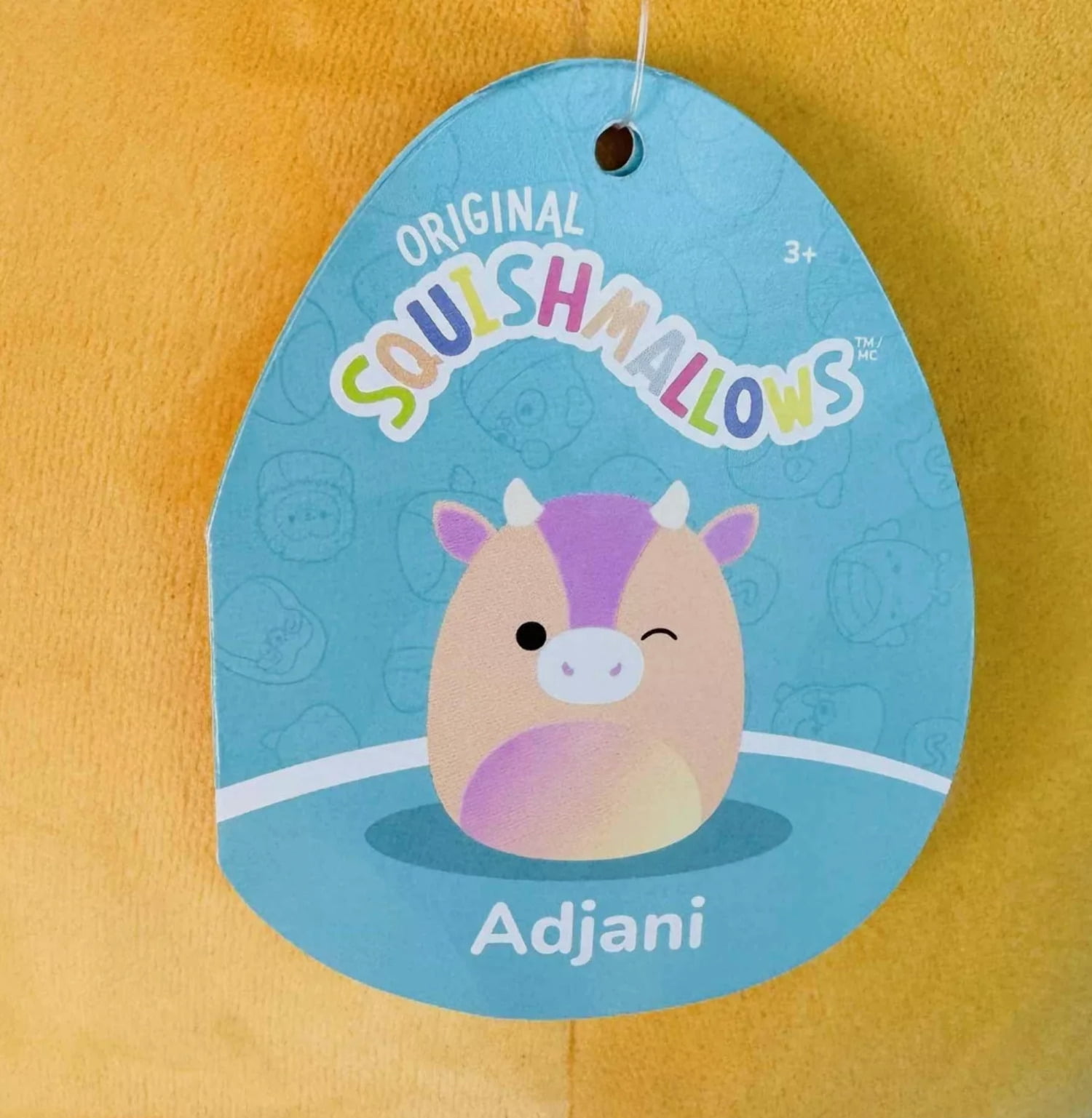 Squishmallows 16" Adjani the Sunset Cow Plush Stuffed Animal Toy