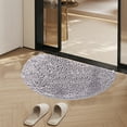 thumbnail image 5 of Leodye 1PCS Foam Absorbent Bathroom Mat - Non-slip Dry Foot Mat for Toilet Doorway/Entry -13.77x19.68x0.09in, 5 of 8