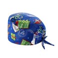 thumbnail image 1 of Working Cap Sweatband Bouffant Turban Hat Buttons Tie Back Adjustable, 1 of 2