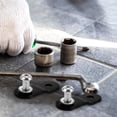 thumbnail image 4 of Shisuyan Engine Lifting Bracket Black Iron Off Road Use 1 Pair 2.6x1x0.3in, 4 of 9