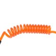 thumbnail image 3 of Correa De Muñeca De Bíceps En Espiral Para Tabla De Surf Ajustable Con Enchufe - Naranja Zulema Muñequera de bodyboard, 3 of 7