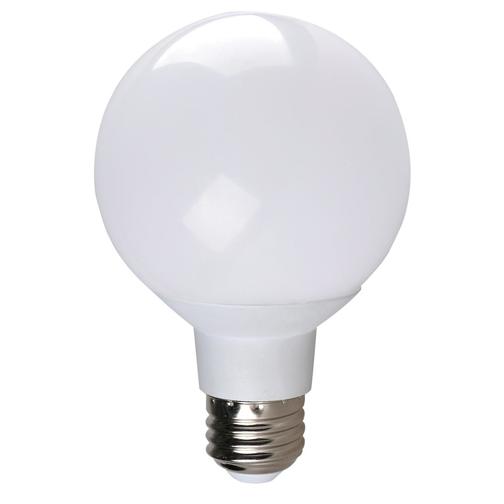 Simply Conserve LED Light Bulbs, 6W (40W Equiv) Dimmable Globe, Warm