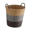 thumbnail image 2 of Cesta de almacenaje bohemia, cesto para ropa de bebé, cesta de lavandería con asas, tejida M, 2 of 9