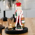 thumbnail image 4 of Gymnture christmas Wooden Nutcracker King Soldier with Drums and Tree for Christmas Decor, 4 of 11