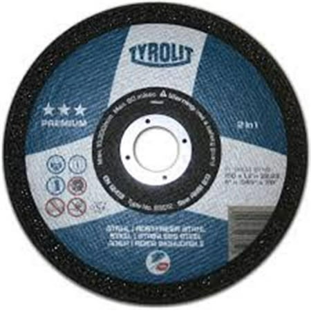 

Diamond Products 34332827 4.5 x 0.04 x 0.87 in. Tyrolit Premium Super-Thin Cut-Off Wheel