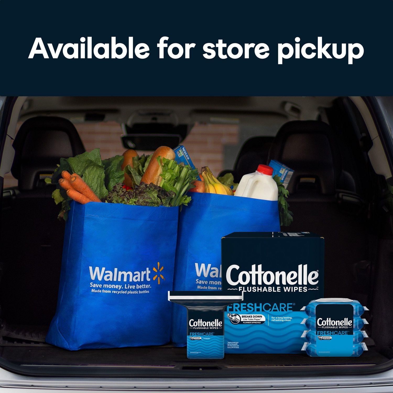 Cottonelle Flushable Wet Wipes Flip-Top Pack, 336 Count