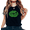 Black-3, variant on Black Print Tshirt Graphic Tees Shirts St Patrick Day Lip Plaid Clover Pattern Casual Daily Fashion Tops S-5XL