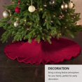 1Pc Fashion DIY Santa Home Floor Carpet Tree Skirt Ornaments for