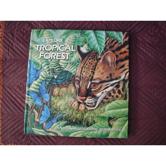 Pre-Owned Explore a Tropical Forest, Pop-up Book