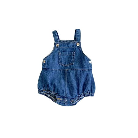 

Fullvigor Baby Girls Boys Denim Overalls Romper Jean Suspender Jumpsuit Cute Outfits