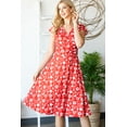 thumbnail image 4 of Haute Edition Women's V-Neck Skater Dress, 4 of 4