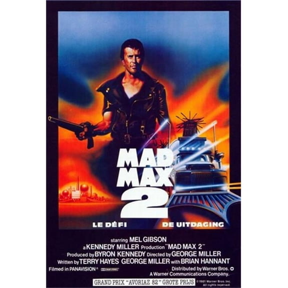 Posterazzi Mad Max 2 the Road Warrior Movie Poster - 11 x 17 in.