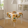 thumbnail image 4 of Wukai Sunflower 5 Waterproof Tablecloth for Kitchen Dining, Fits Square Tables for 2-4 Seats -54"x54", 4 of 7