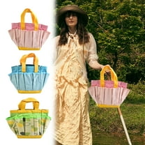 Gardening Tote Bags, Tool Organizer, Household Storage Bags, Sturdy & Reusable, Floral Design, For Gardeners, Flower and Plant Storage, Durable Gardening Supplies, Garden Accessories UKHBMC