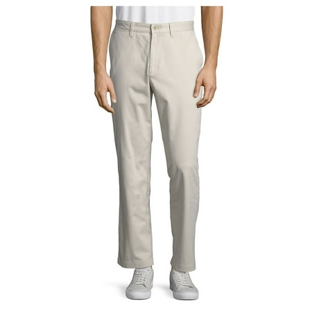 Nautica Men's Classic-Fit Stretch Solid Flat-Front Chino Deck Pants