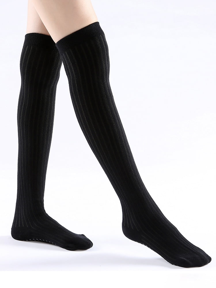 Compression Socks I Love Yoga Girl Full Socks Long Socks Knee High Socks Long 50cm）