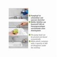 thumbnail image 3 of Monti built-in soap dispenser, dishwashing liquid dispenser, capacity 400ml, stainless steel pump, 5.8x31 cm, matt, 3 of 5