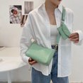 thumbnail image 2 of Sywqhk Moda Mujer Patrón De Piedra Bolso De Hombro Monedero 2 Piezas Bolsas Compuestas (Verde) Sywqhk Para estrenar, 2 of 9
