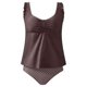 thumbnail image 5 of Conjunto de Bikini de Cintura Alta para las Mujeres Control Del Vientre Correa Ancha Sólida de Apoyo Traje de Baño de Dos Piezas, Trajes de Baño de Dos Piezas para las Mujeres Cultivo Deportivo de Ci, 5 of 6