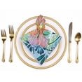 thumbnail image 2 of Heduofu Party Cloth Napkins Dinner Table Napkins, Washable Reusable Polyester Napkins for Home Holiday Party Wedding Table Setting Decoration 2 PCS, 2 of 7