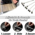 thumbnail image 4 of Guía Deslizante De 24 Pulgadas Para Sierra Circular, Positioning Calipers for Precise Measurements & Easy Wood Cutting, Stainless Steel Rip Cut Circular Saw Guide with Clear Graduations, 4 of 8