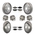 thumbnail image 1 of Transit Auto Front Rear Wheel Bearings Coated Disc Brake Rotors and Semi-Metallic Pads Kit (10Pc) for Car Mercedes-Benz ML350 ML320 ML500 R350 - Left Right Side (Driver Passenger) KBB-108285, 1 of 11