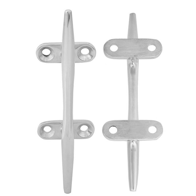 Boat Accessory, Light Weight Stainless Steel Stainless Steel Base Cleat, No Color 100 Mm Smoothness For Industry