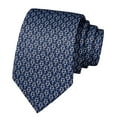 thumbnail image 1 of Cravate de Noël Mode Grand Jacquard Imprimé Cravate Formelle pour Hommes, 1 of 7