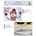 thumbnail image 3 of 2022 Christmas Pillowcase Nordic Home Sofa Cushion Cover Cartoon Animation Printing Office Pillowcase, 3 of 9