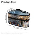 thumbnail image 6 of HELLHERO Protective Travel Steamer Storage Bag Winter Snowman Zipper Handle Compatible with Full-Size Irons and Accessories, Bag Only, 6 of 6