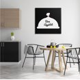 thumbnail image 2 of Stupell Industries Bon Appetit Phrase Mustache Chef Modern Design Food & Beverage Painting Gallery Wrapped Canvas Print Wall Art, 30 x 30, 2 of 6