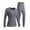 z17-Grey, variant on JIKNTTR Thermal Underwear For Women Autumn Winter Long Johns Women's Thermal Underwear Sets Soft Comfortable Long Sleeve Warm Top & Bottom Suit Comfort Soft Warm Tops Bottoms