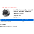 thumbnail image 2 of Front Wheel Hub Assembly - Compatible with 2007 GMC Sierra 3500 HD RWD, 2 of 2