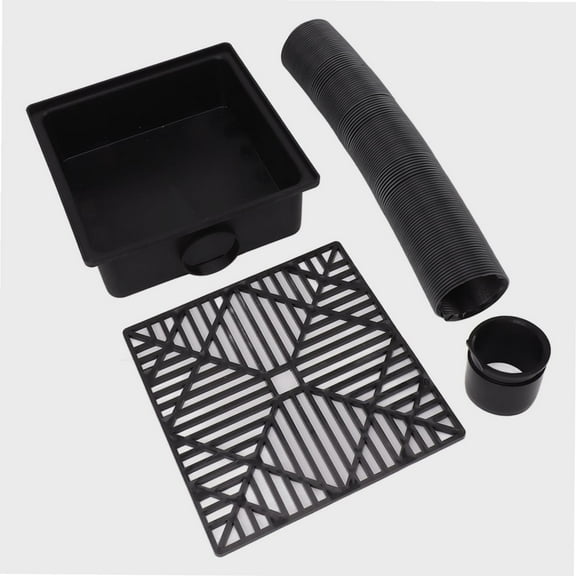 Gutter Downspout Extensions Big Kit, Thin Downspout Extender, Rain Pipe Drain Gutter,No Digging Required for Lawns, Landscaped Areas, Yards, Sidewalks