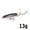 Prateado 13g, variant on 2PC 13g 35g Swivel Lure Propeller Tractor Floating Tail Hard Water Pencil Sub Road Outdoor Fishing Equipment , Common Perch