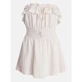 thumbnail image 5 of No Boundaries Strapless Ruffle Romper, Women's XXS-XXL, 5 of 5