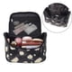 thumbnail image 2 of Travel Makeup Bag Toiletry Bag Cosmetic Case Organizer Portable Storage Bag Waterproof,Black, 2 of 4