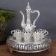 thumbnail image 4 of Webware Weecup 8 PCS Estilo Vintage Decantador De Vino Conjunto De Vino Con Tazas Y Bandeja De Plata Plata Magideal Webware Weecup, 4 of 7
