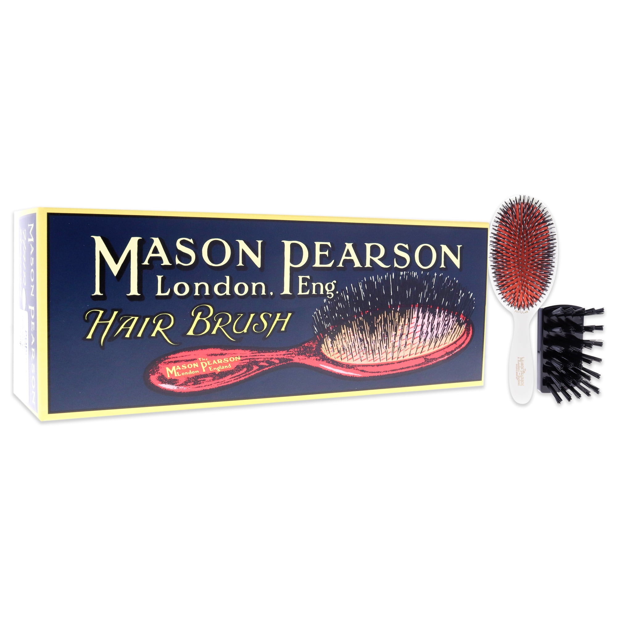 Mason Pearson Large Popular Bristle and Nylon Brush - BN1 Pink, 2