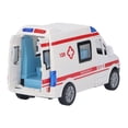 thumbnail image 1 of Coche De Tracción Hacia Atrás, Juego De Vehículos De Emergencia De aleación Con Luz LED Y Efectos De Sonido, Puertas Abatibles De Coche De Juguete De Metal,, 1 of 7