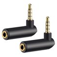 thumbnail image 2 of Adaptador De Audio De 3,5Mm, 2 Piezas, Convertidor De Auriculares, Enchufe De Conversión De Medios, Accesorio Electrónico Para Uso De Transición De Frecuencia De Voz 2 Piezas Moyic EL015294-00, 2 of 5