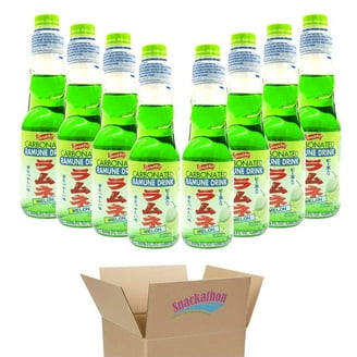 JFC International Soda Ramune Strawberry 6.76 fl oz (Pack Of 12