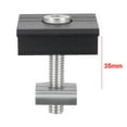thumbnail image 1 of Solar Panel Bracket Fixing Pv End Clamp Middle Clamp Mounting 30Mm/35Mm Black 35Mm Medium Clamp, 1 of 5