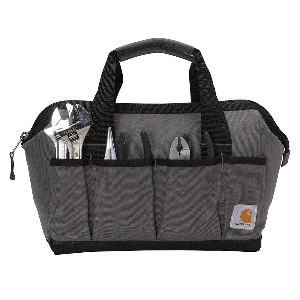Carhartt D89 Legacy 15" Heavy Duty Tool Bag (Gravel & Black) Walmart