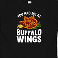 thumbnail image 4 of Inktastic Buffalo Wings Game Day Snack Boys or Girls Baby T-Shirt, 4 of 5
