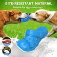 thumbnail image 4 of PcEoTllar Dog Toys for Aggressive Chewers Large Breed, Slipper Shape Squeaky Dog Chew Toys for Aggressive Chewers Puppies Medium Large Dogs, Blue, 4 of 8