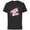Black, variant on Disney Mickey & Minnie Mouse Holidays are Happier With You - Short Sleeve Cotton T-Shirt for Adults - Customized-Black