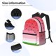 thumbnail image 3 of Disketp Watermelon Mochila Ligera Clásica con Múltiples Bolsillos, Mochila Casual para Hombre y Mujer, Ideal para Escuela, Trabajo y Viajes, 3 of 6