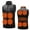 Black, variant on Plus Size Heated Jackets for Men Outdoor Warm Clothing Heated For Riding Skiing Fishing Charging Via Heated Coat