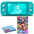 thumbnail image 1 of Nintendo Switch Lite (Turquoise) Bundle with Mario Kart 8 and Cleaning Cloth, 1 of 8